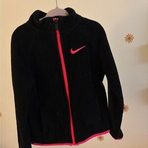 Nike Kids Black Fleece Jacket